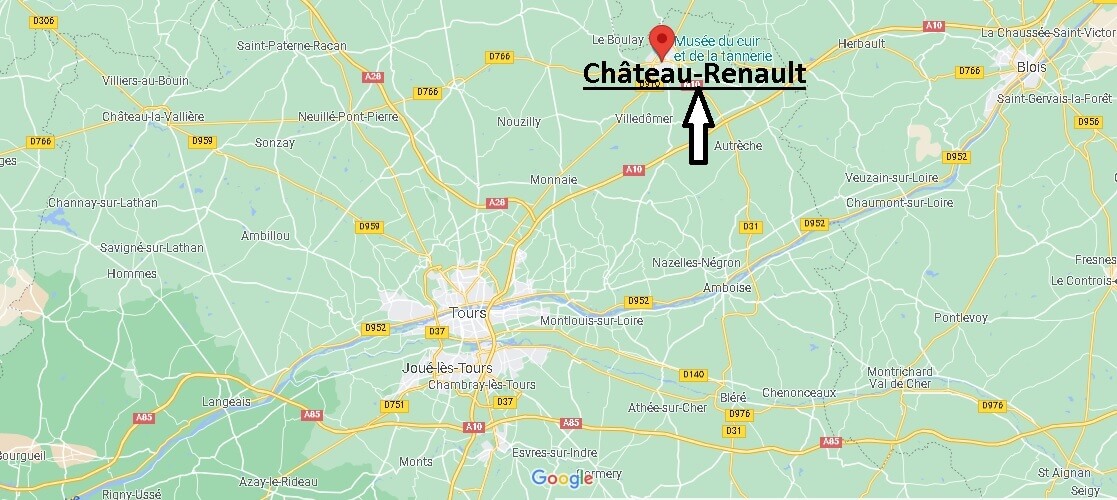 Où se situe Château-Renault (Code postal 37110)