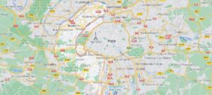Carte les Hauts-de-Seine