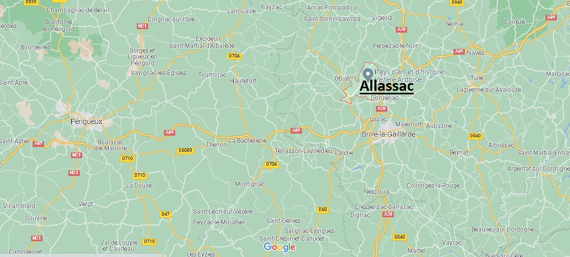 Dans quelle région se trouve Allassac
