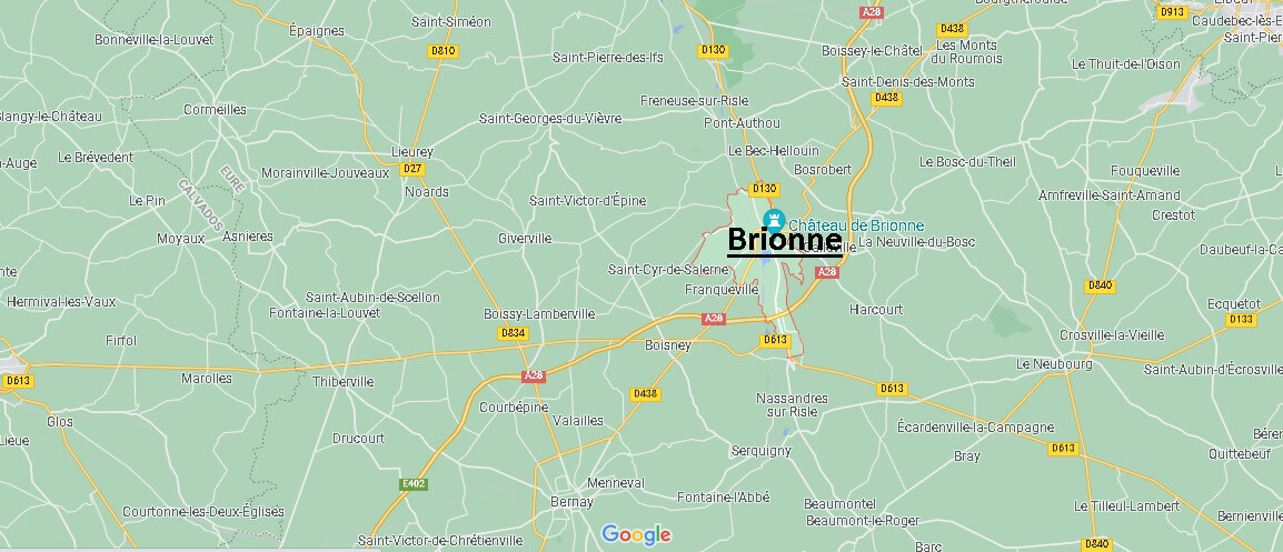 Dans quelle région se trouve Brionne
