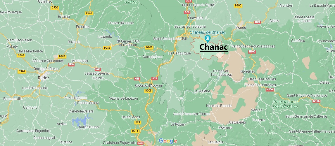 Dans quelle région se trouve Chanac