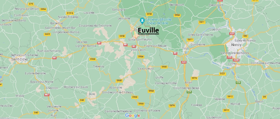Dans quelle région se trouve Euville