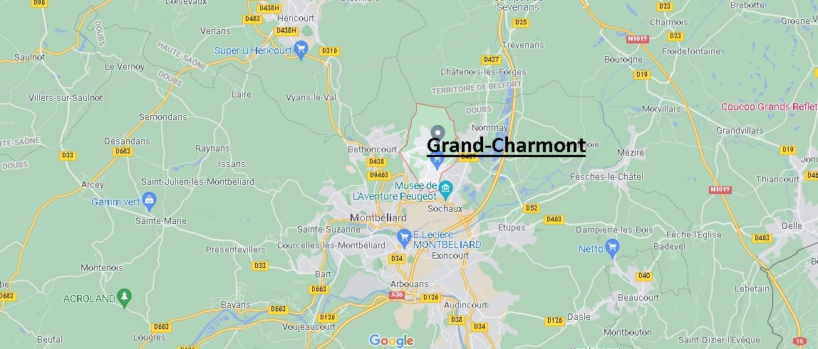 Dans quelle région se trouve Grand-Charmont