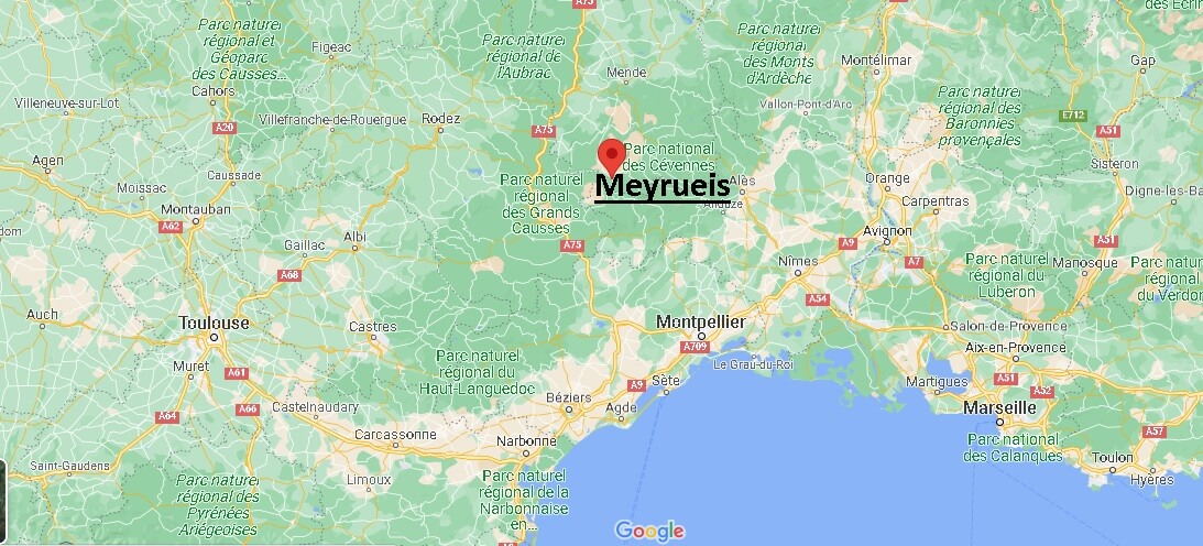 Dans quelle région se trouve Meyrueis