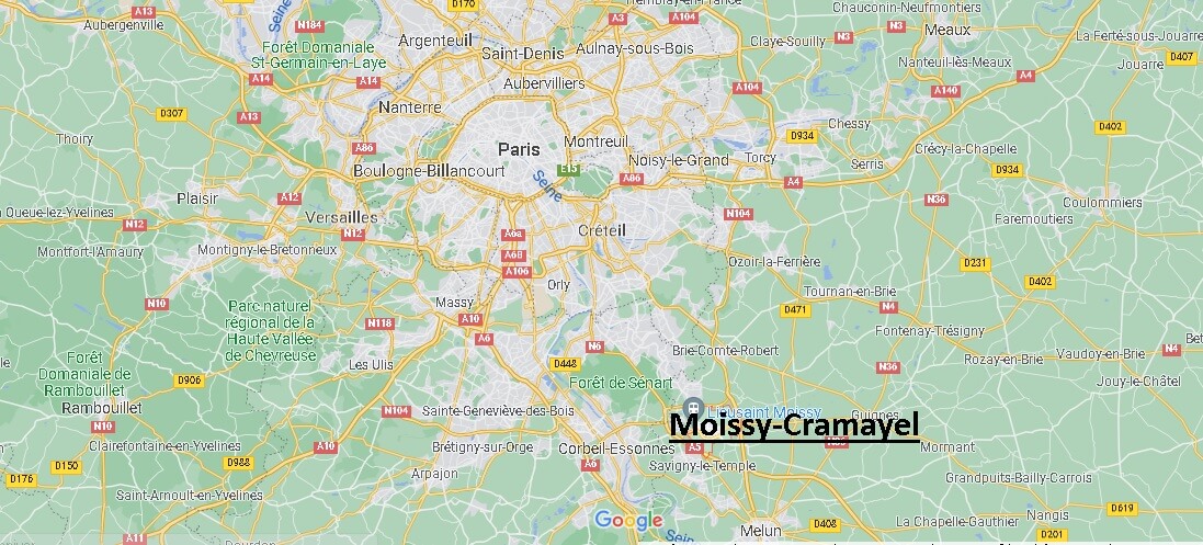 Dans quelle région se trouve Moissy-Cramayel