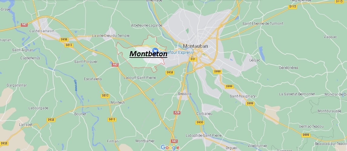Dans quelle région se trouve Montbeton