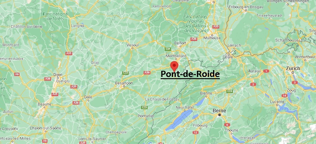 Dans quelle région se trouve Pont-de-Roide