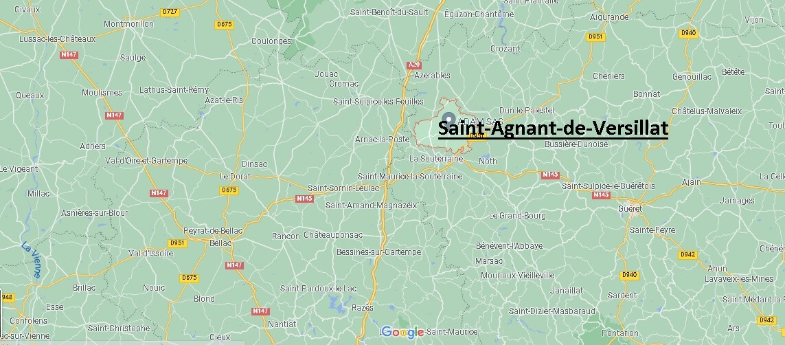 Dans quelle région se trouve Saint-Agnant-de-Versillat