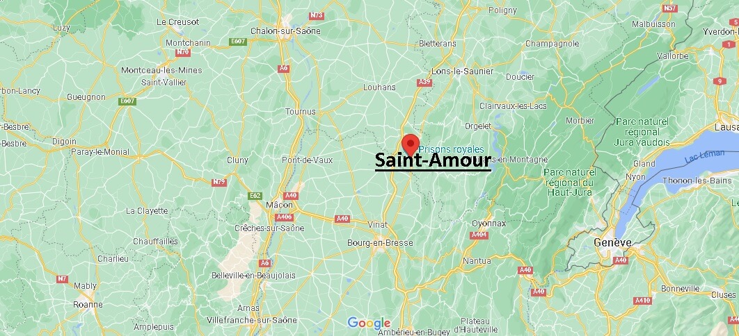Dans quelle région se trouve Saint-Amour