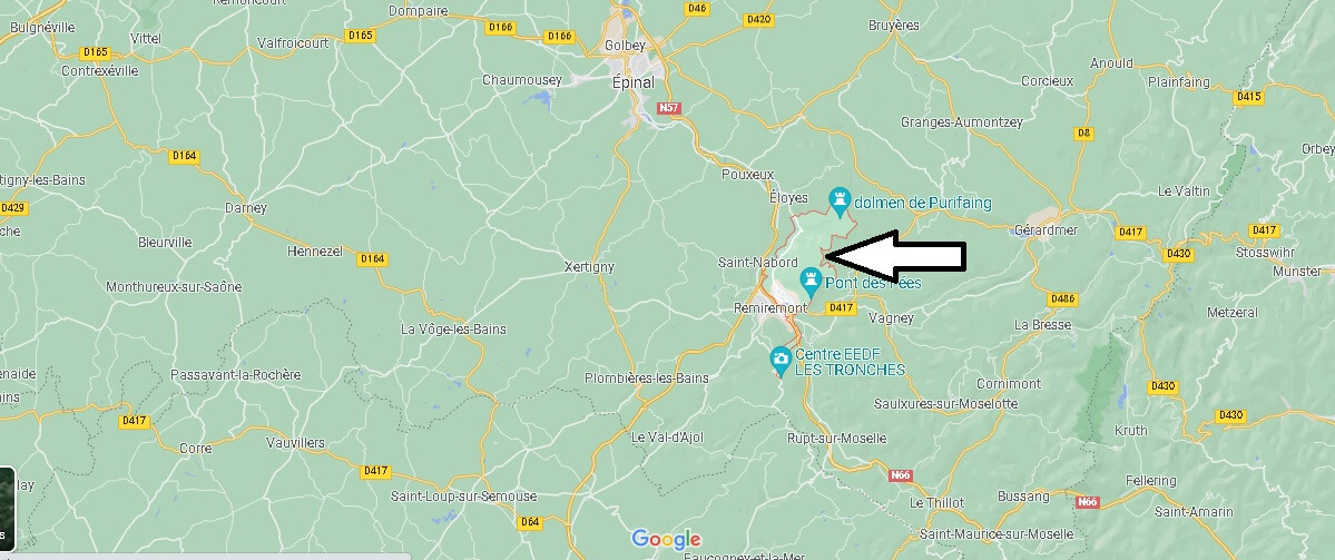 Dans quelle région se trouve Saint-Étienne-lès-Remiremont
