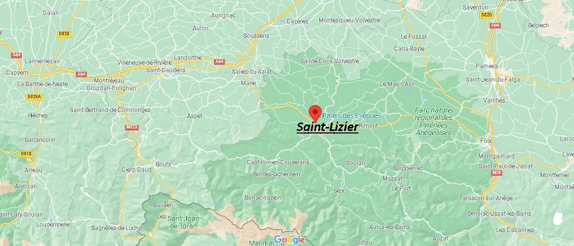 Dans quelle région se trouve Saint-Lizier