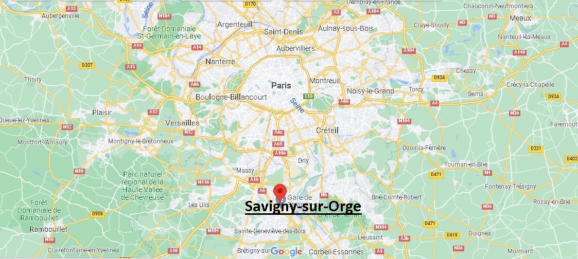 Dans quelle région se trouve Savigny-sur-Orge