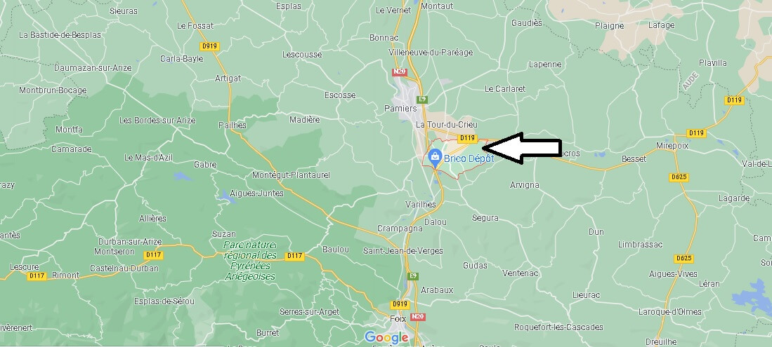 Dans quelle région se trouve Verniolle