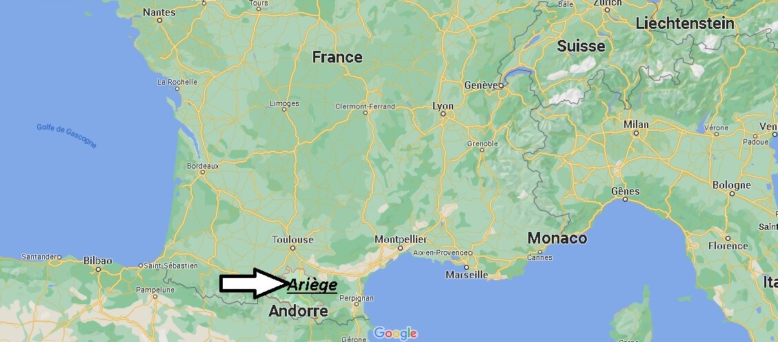 Où est l'Ariège en France