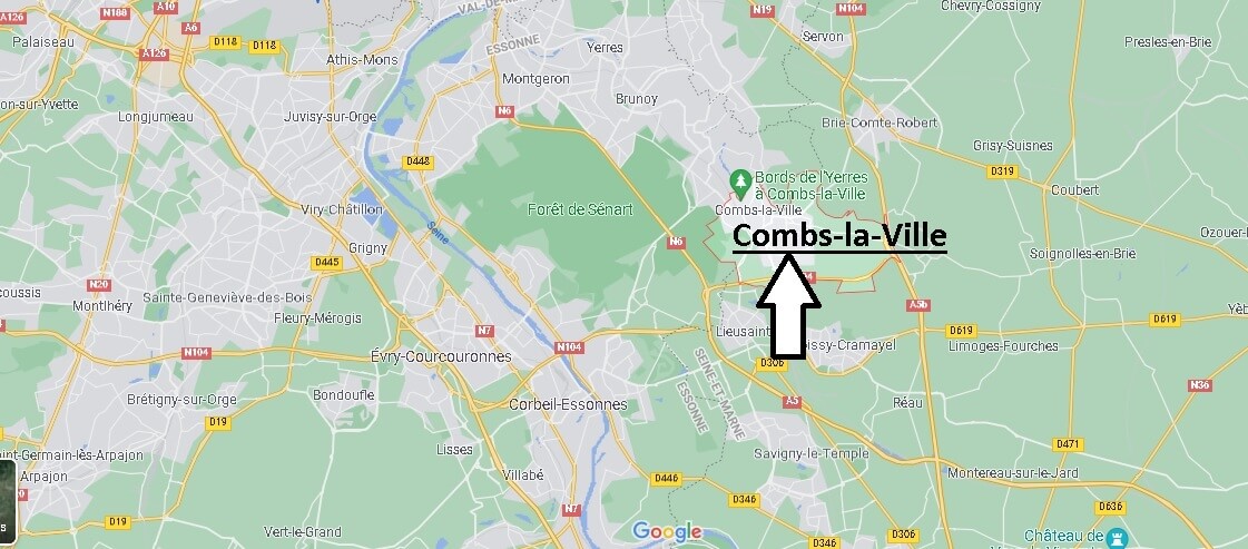 Où se situe Combs-la-Ville (Code postal 77380)