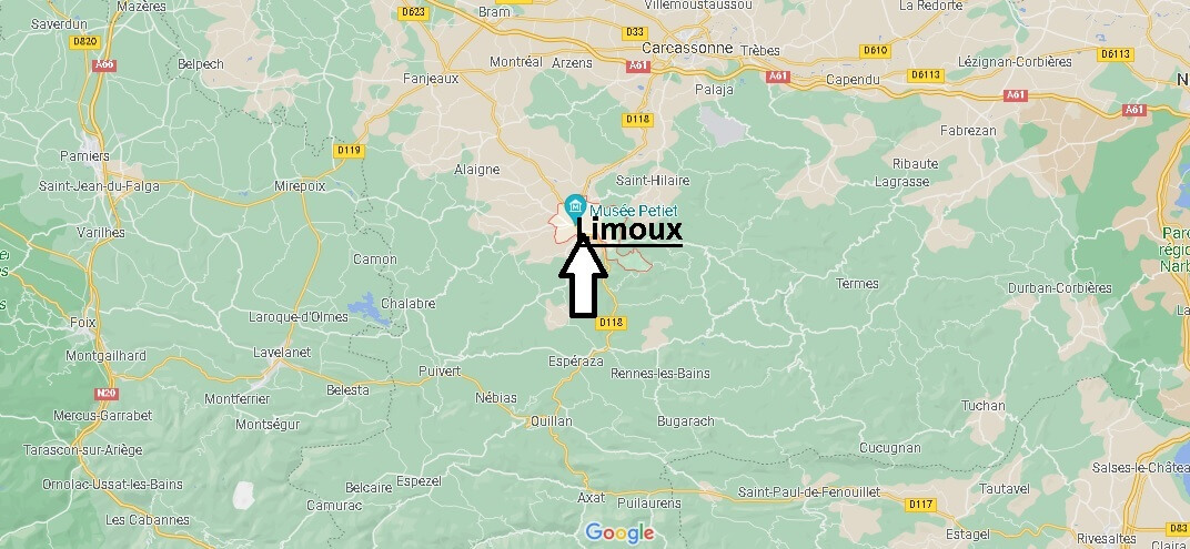Où se situe Limoux (Code postal 11300)