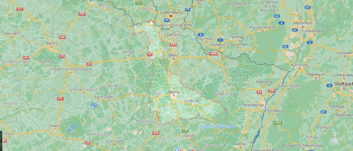 Où se situe Meurthe-et-Moselle