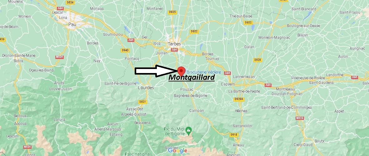 Où se situe Montgaillard (Code postal 09330)