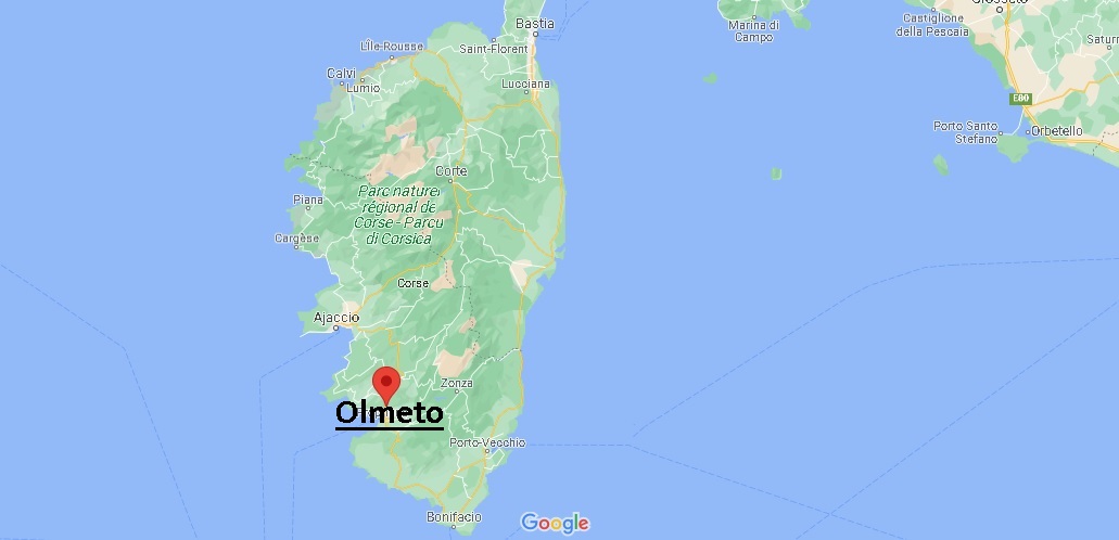 Où se situe Olmeto (Code postal 20113)