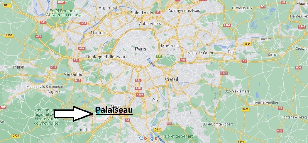 Où se situe Palaiseau (Code postal 91120)