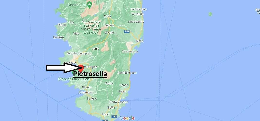 Où se situe Pietrosella (Code postal 20166)