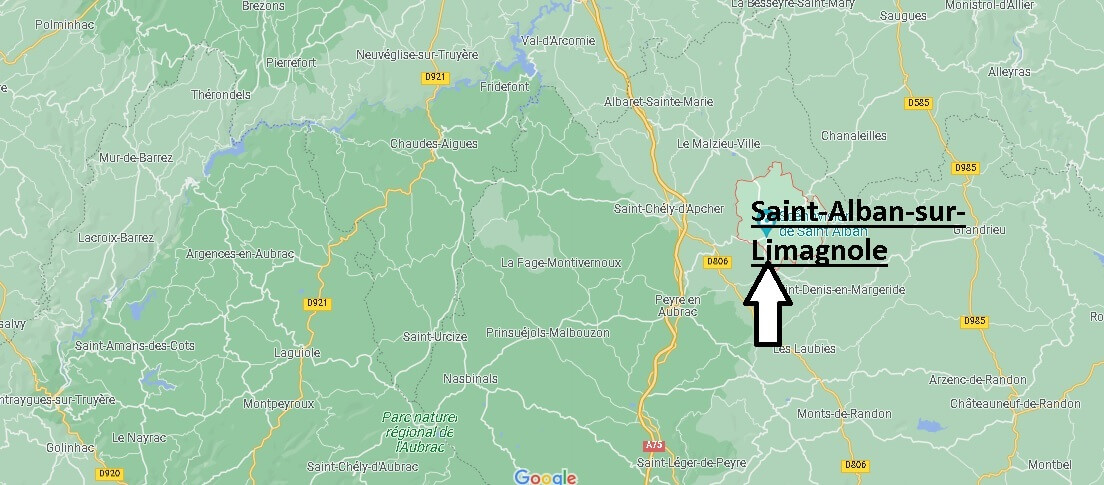 Où se situe Saint-Alban-sur-Limagnole (Code postal 48120)