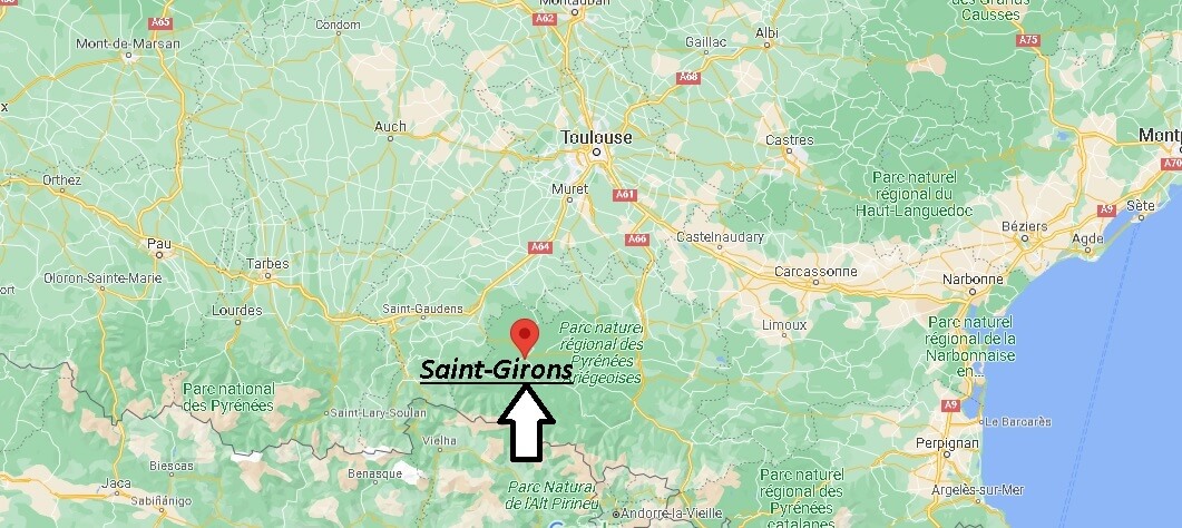 Où se situe Saint-Girons (Code postal 09200)