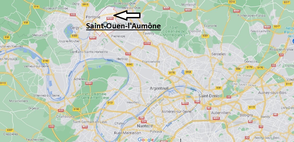 Où se situe Saint-Ouen-l'Aumône (Code postal 95310)