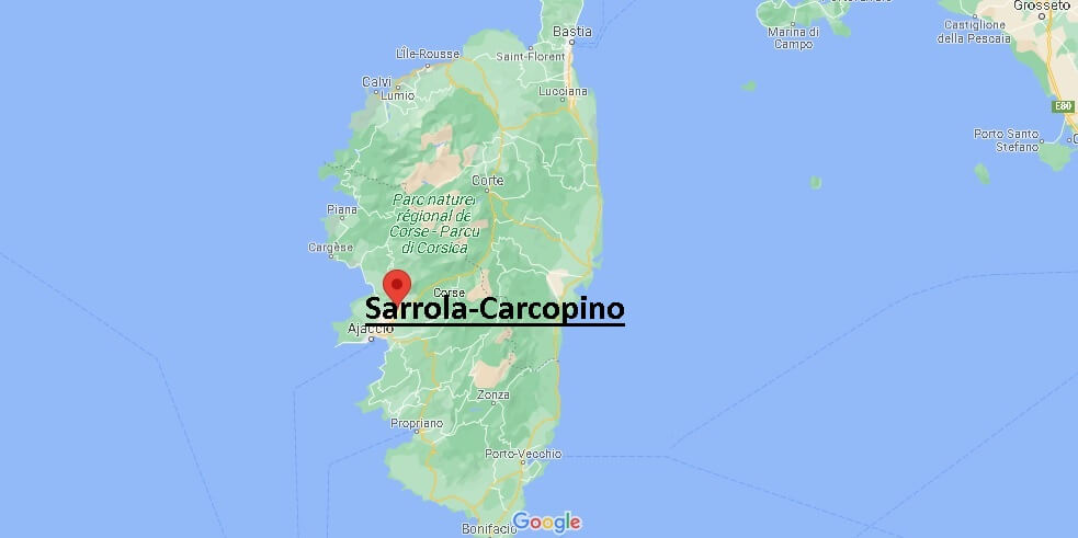 Où se situe Sarrola-Carcopino (Code postal 20167)