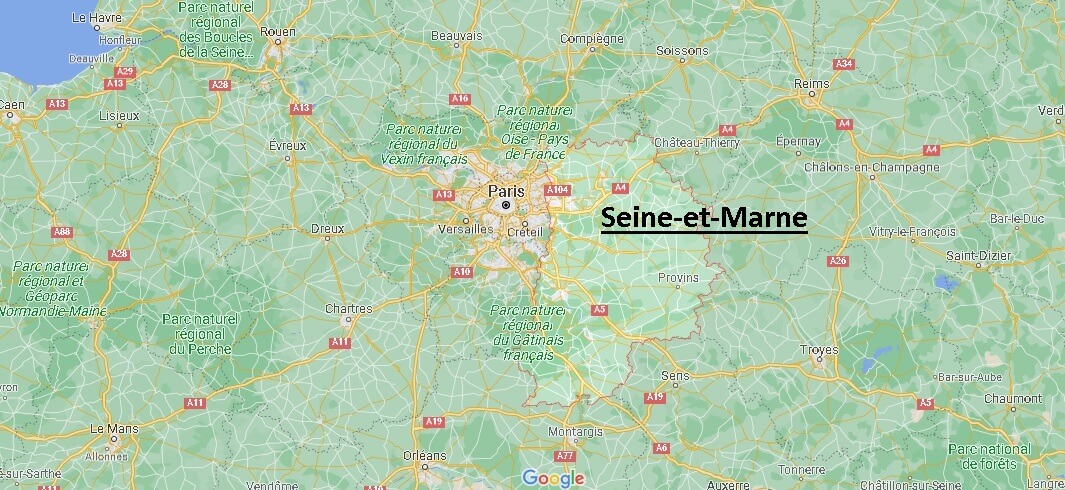 Où se situe Seine-et-Marne (Code postal 77)