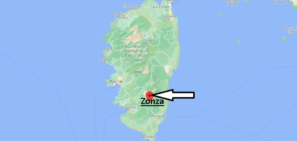 Où se situe Zonza (Code postal 20144)