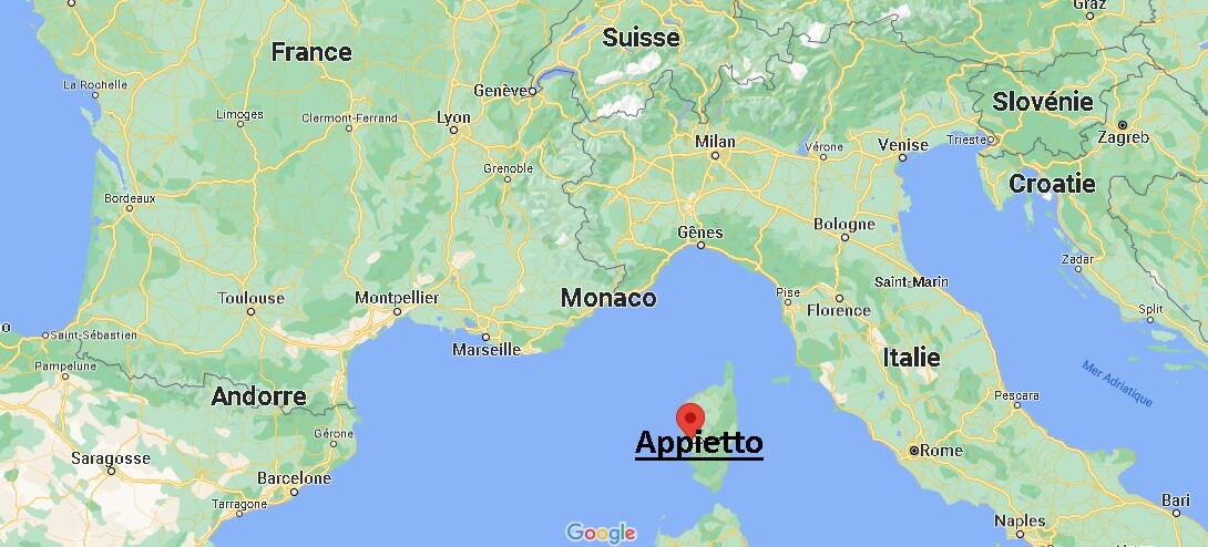 Où se trouve Appietto