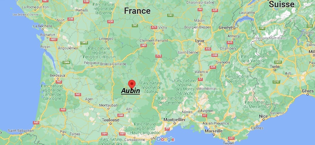 Où se trouve Aubin