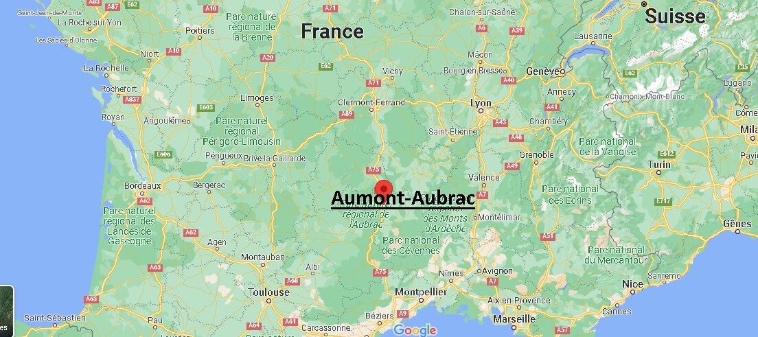 Où se trouve Aumont-Aubrac