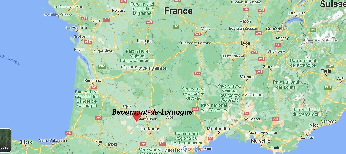 Où se trouve Beaumont-de-Lomagne