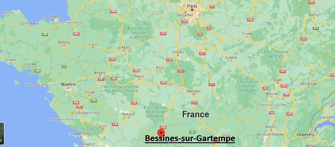 Où se trouve Bessines-sur-Gartempe