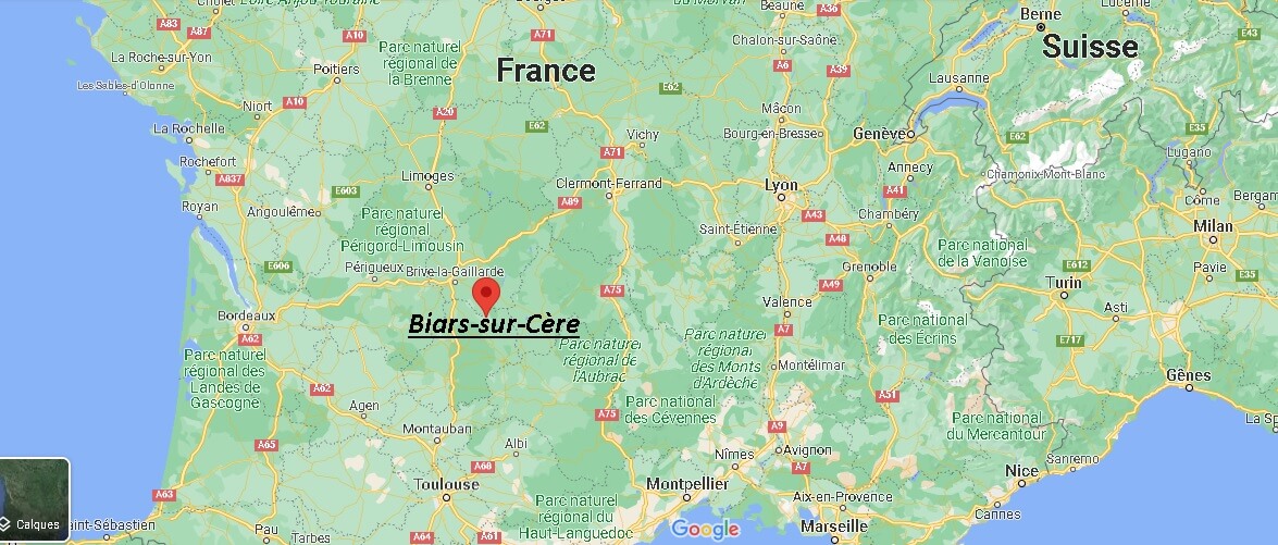 Où se trouve Biars-sur-Cère