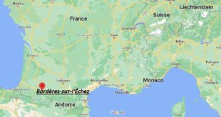 Où se trouve Bordères-sur-l'Échez