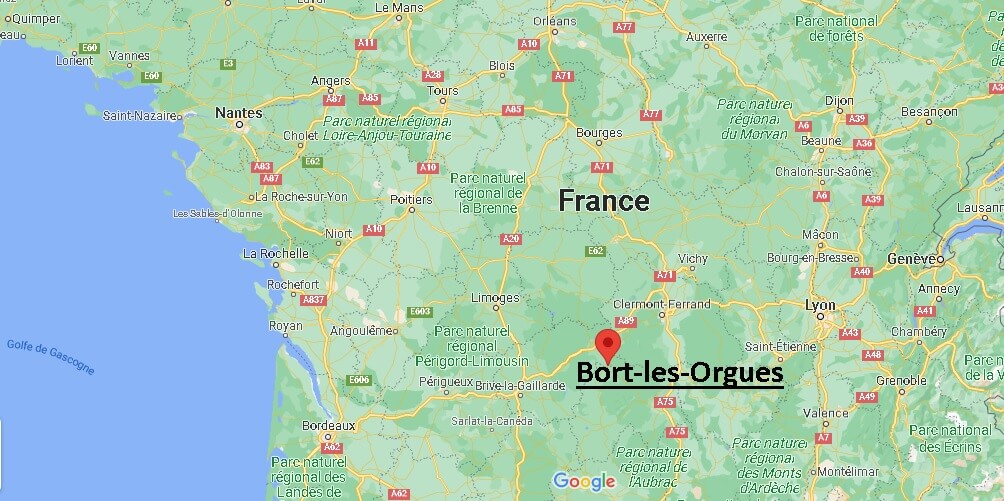 Où se trouve Bort-les-Orgues