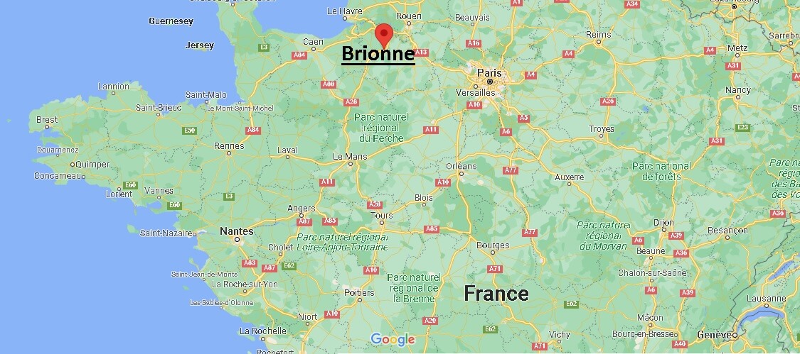 Où se trouve Brionne