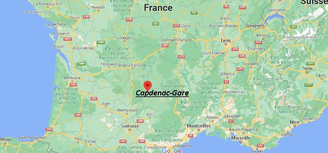 Où se trouve Capdenac-Gare