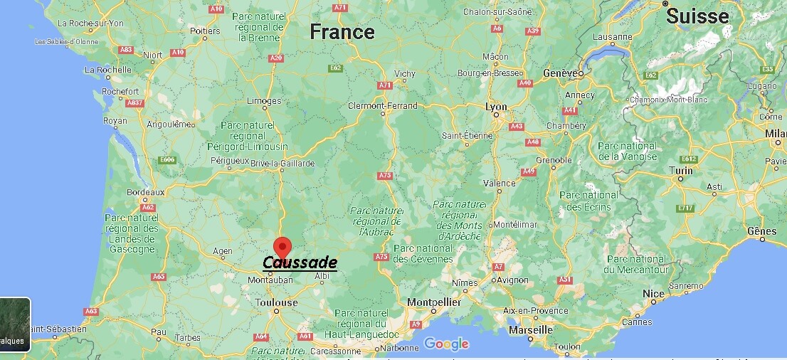 Où se trouve Caussade