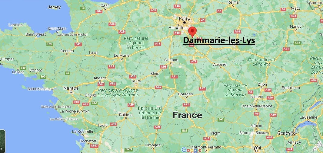 Où se trouve Dammarie-les-Lys