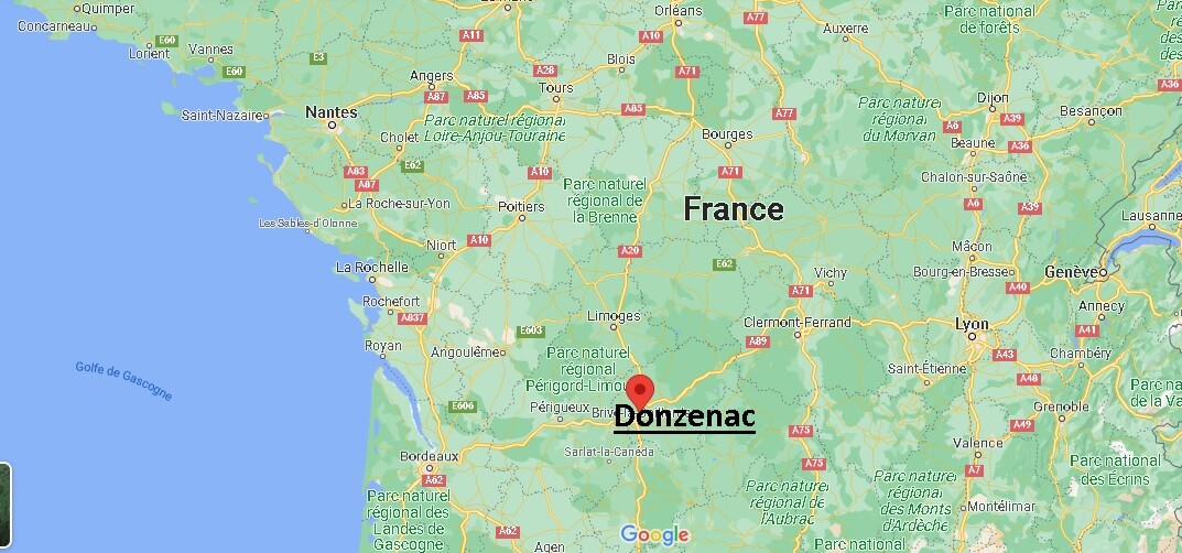 Où se trouve Donzenac