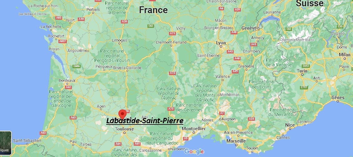 Où se trouve Labastide-Saint-Pierre