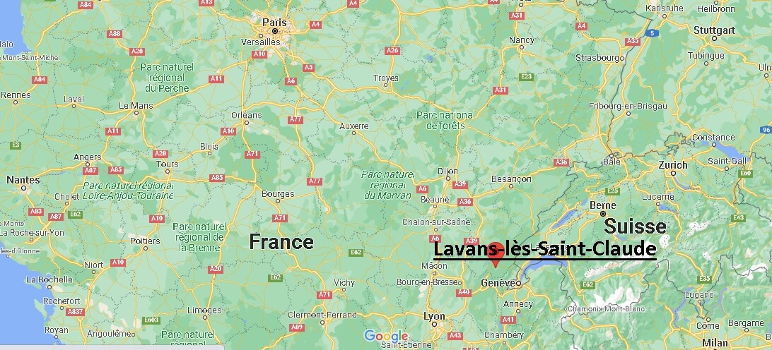 Où se trouve Lavans-lès-Saint-Claude