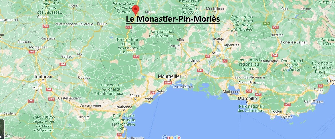 Où se trouve Le Monastier-Pin-Moriès