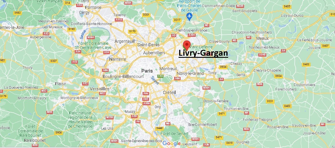 Où se trouve Livry-Gargan
