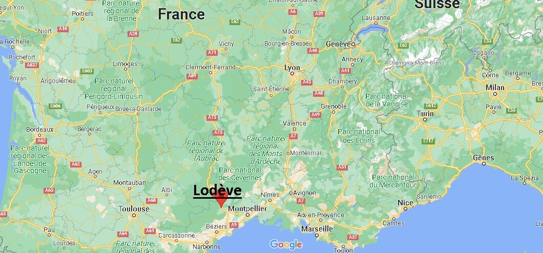 Où se trouve Lodève