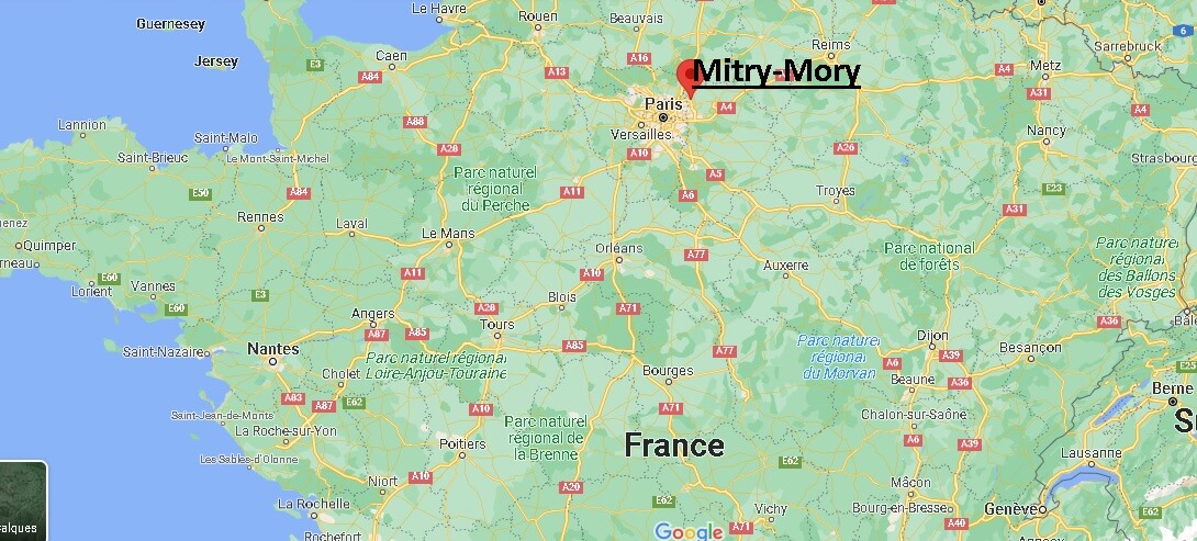 Où se trouve Mitry-Mory